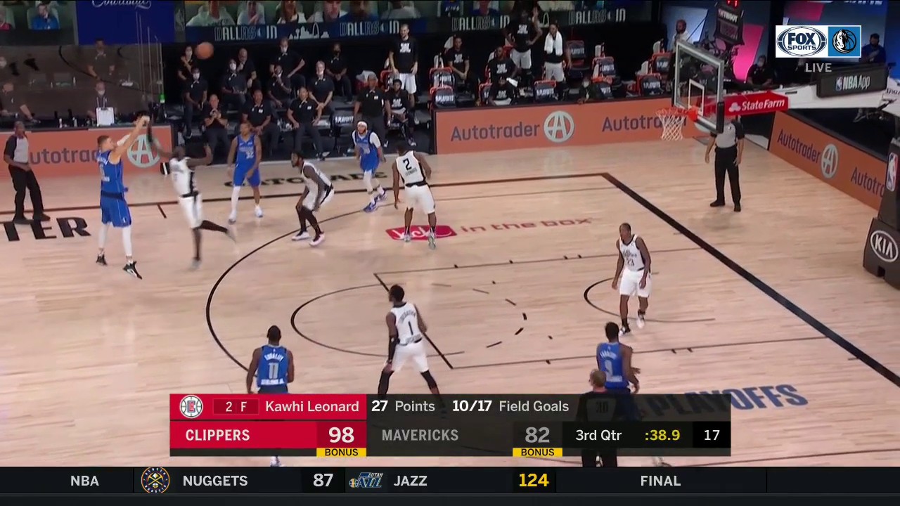 WATCH: Kristaps Porzingis Makes Three from Epcot