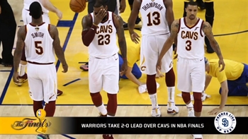 Are the Cavs rolling over in the Finals?