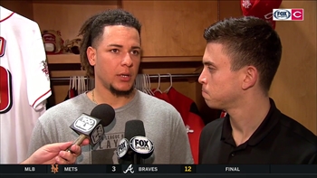 Luis Castillo wasn't negatively affected by 52-minute rain delay