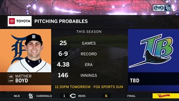 Rays look for series win against Tigers after Saturday's walk-off win