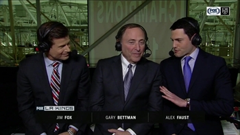 NHL Commissioner Gary Bettman discusses Snoop Dogg, player tracking and women's hockey