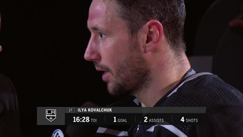 Ilya Kovalchuck adds goal, two assists in LA Kings' win over Rangers