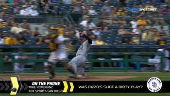Was Anthony Rizzo's slide a dirty play?