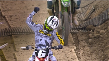 Jeremy Martin wins the 250 main in Indianapolis | 2018 MONSTER ENERGY SUPERCROSS