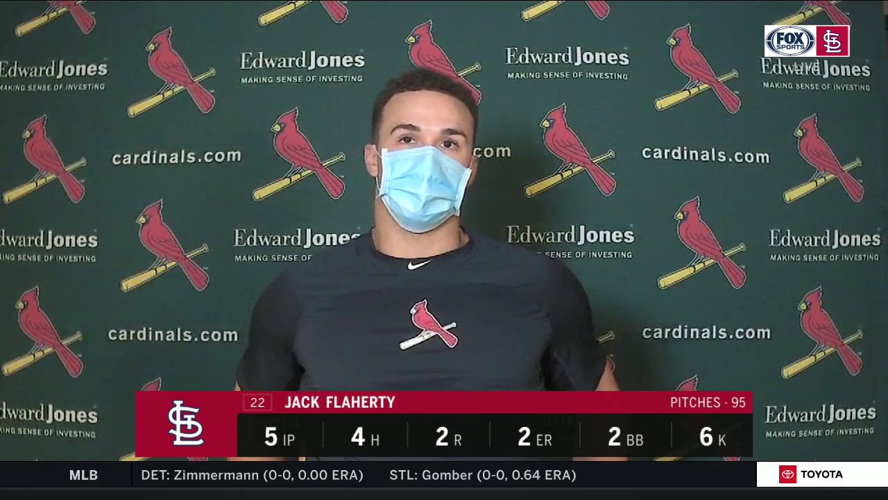 Flaherty on Yadi's homer while wearing No. 21: 'You could see how pumped up he was'