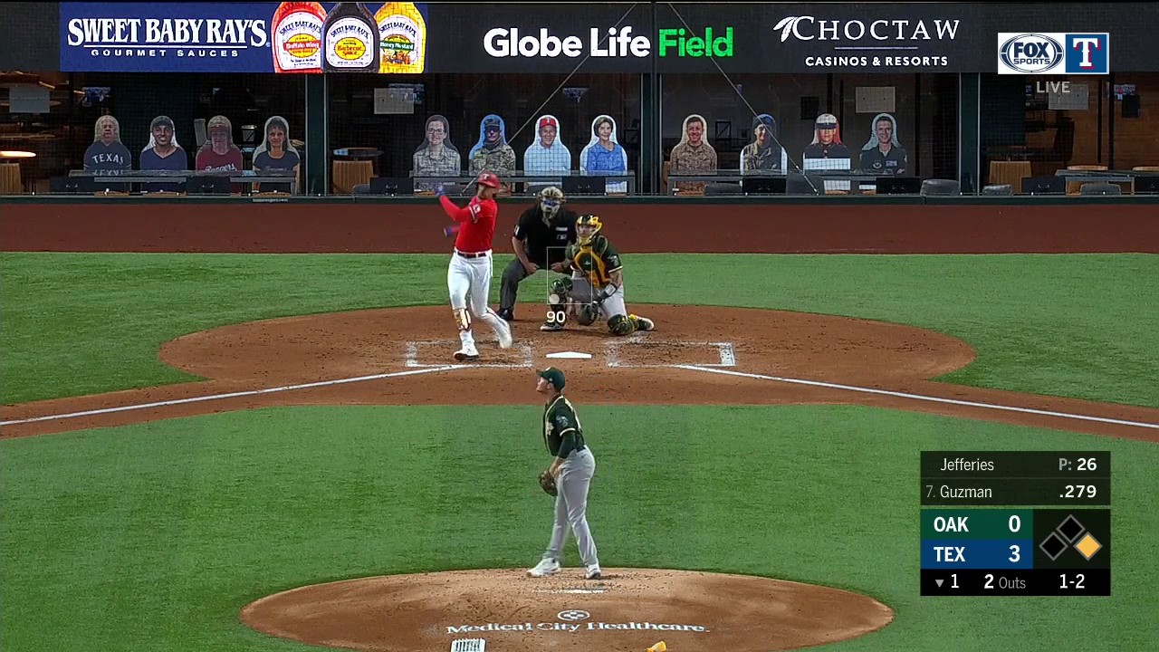 HIGHLIGHTS: Ronald Guzman hits 2-Run Homerun