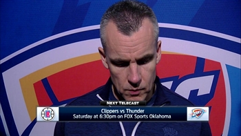 Billy Donovan talks Westbrook ejection in loss