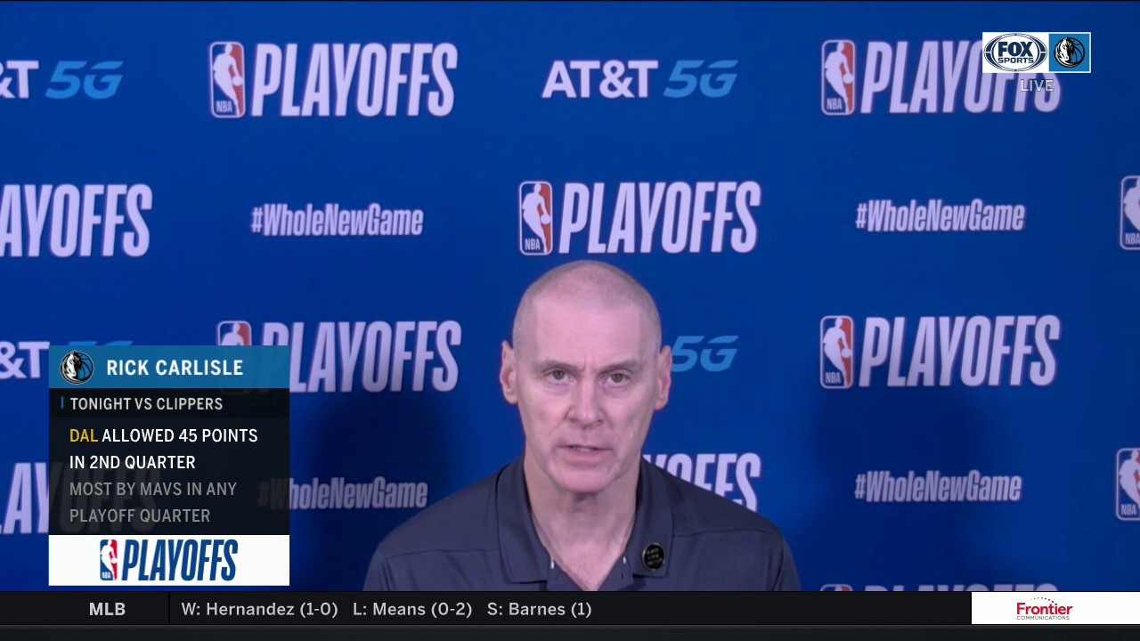 Rick Carlisle on Luka Doncic's injury, Mavs Game 3 Loss
