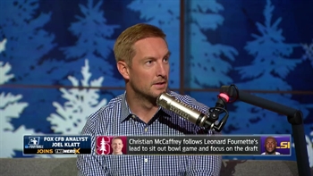Joel Klatt's full support of McCaffrey and Fournette skipping bowl games | THE HERD