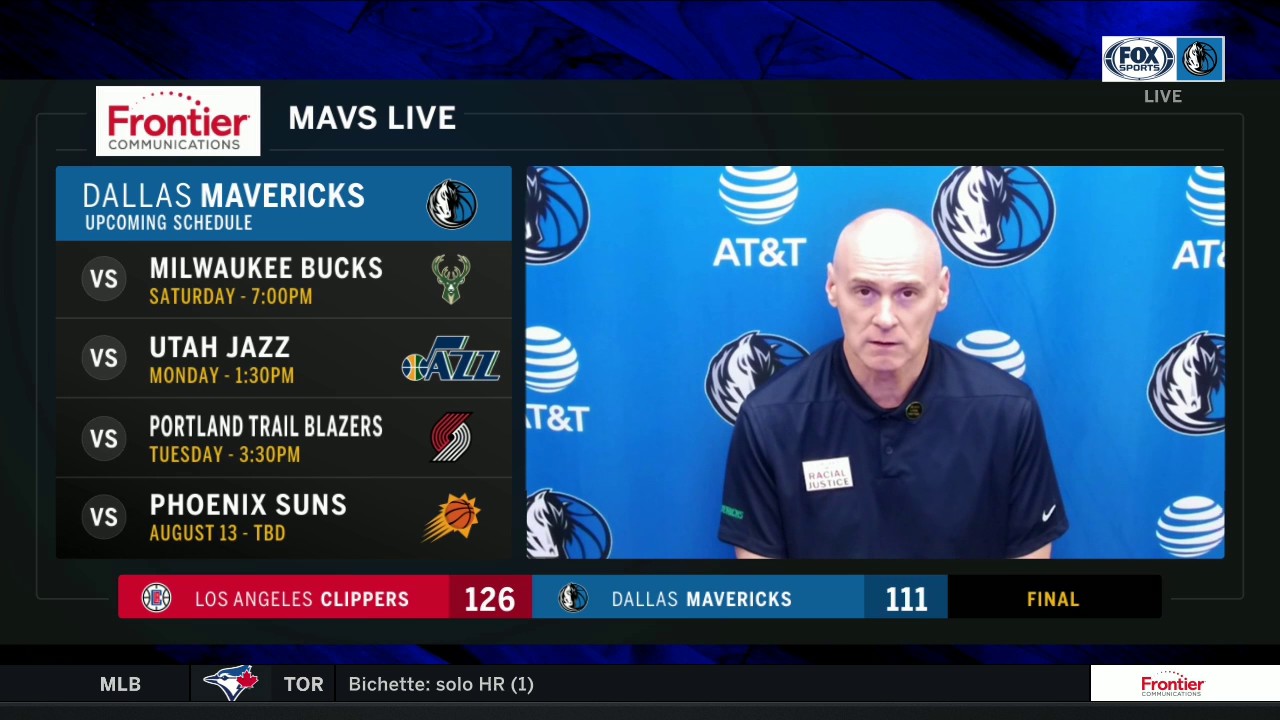 Rick Carlisle on the positives despite the tough loss to the LA Clippers