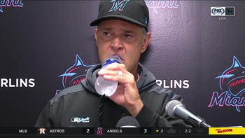 Don Mattingly talks about Pablo Lopez's start and lack of run support