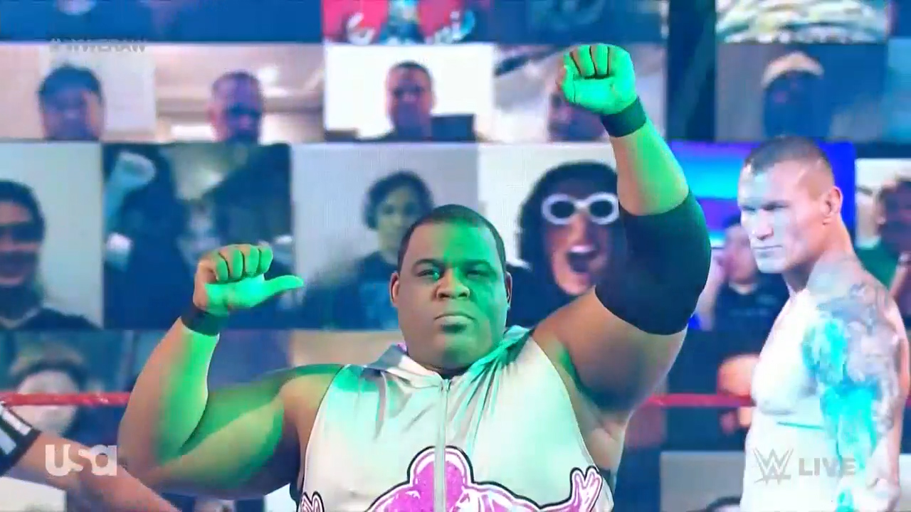 Keith Lee makes his WWE Monday Night RAW debut, takes on Randy Orton