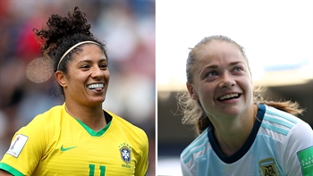 Exceeding Expectations: Brazil’s Cristiane & Argentina’s Estefania Banini