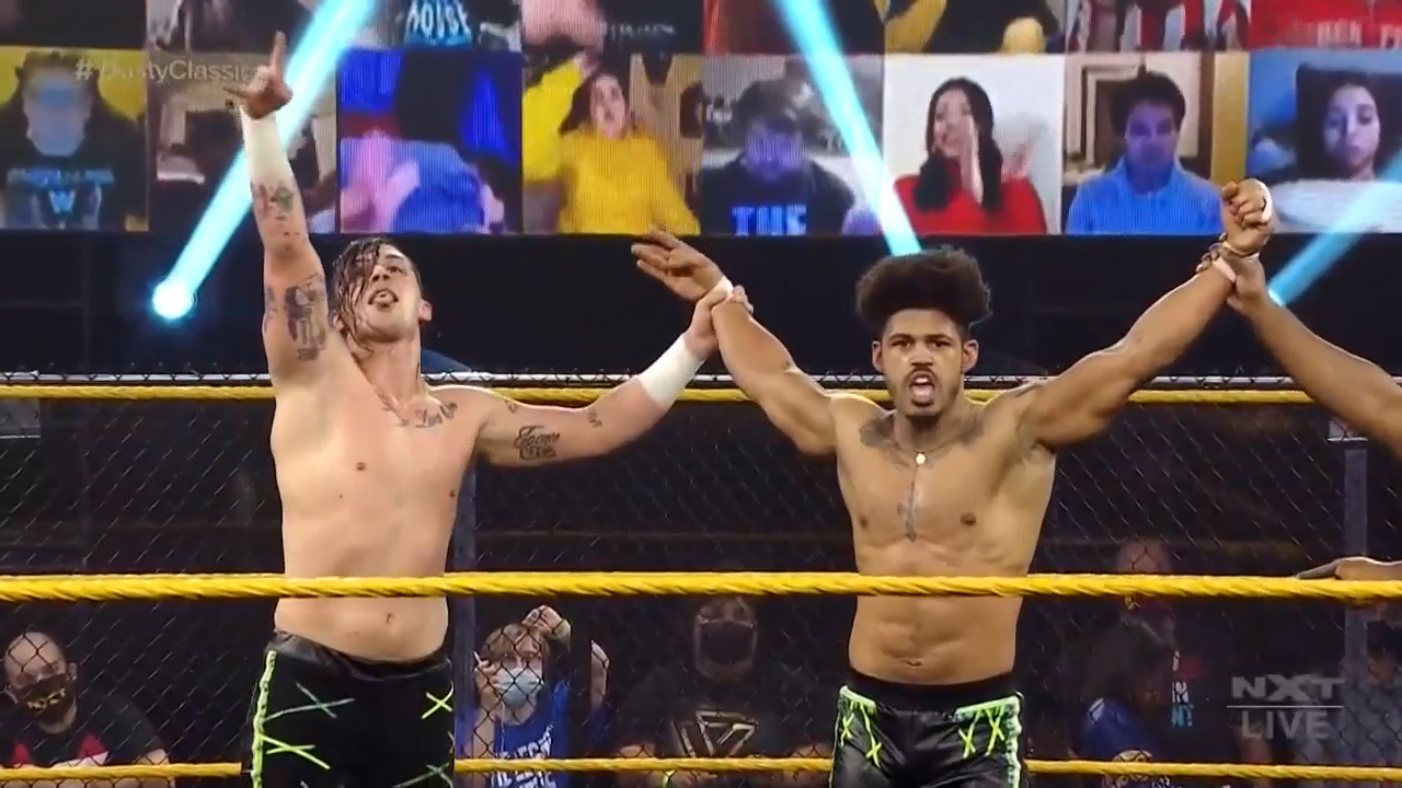 MSK takes on Killian Dain & Drake Maverick in Second Round of Dusty Rhodes Classic