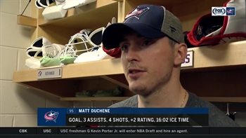 Matt Duchene expects Blue Jackets' success to make them even hungrier