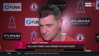 Garrett Richards explains why he decided to undergo Tommy John surgery