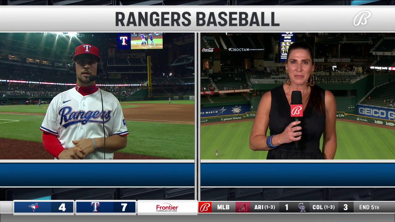 Nate Lowe: 'We're going to come out and compete tomorrow'