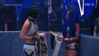 Sasha Banks and Bayley win WWE Women’s Tag Team Championship