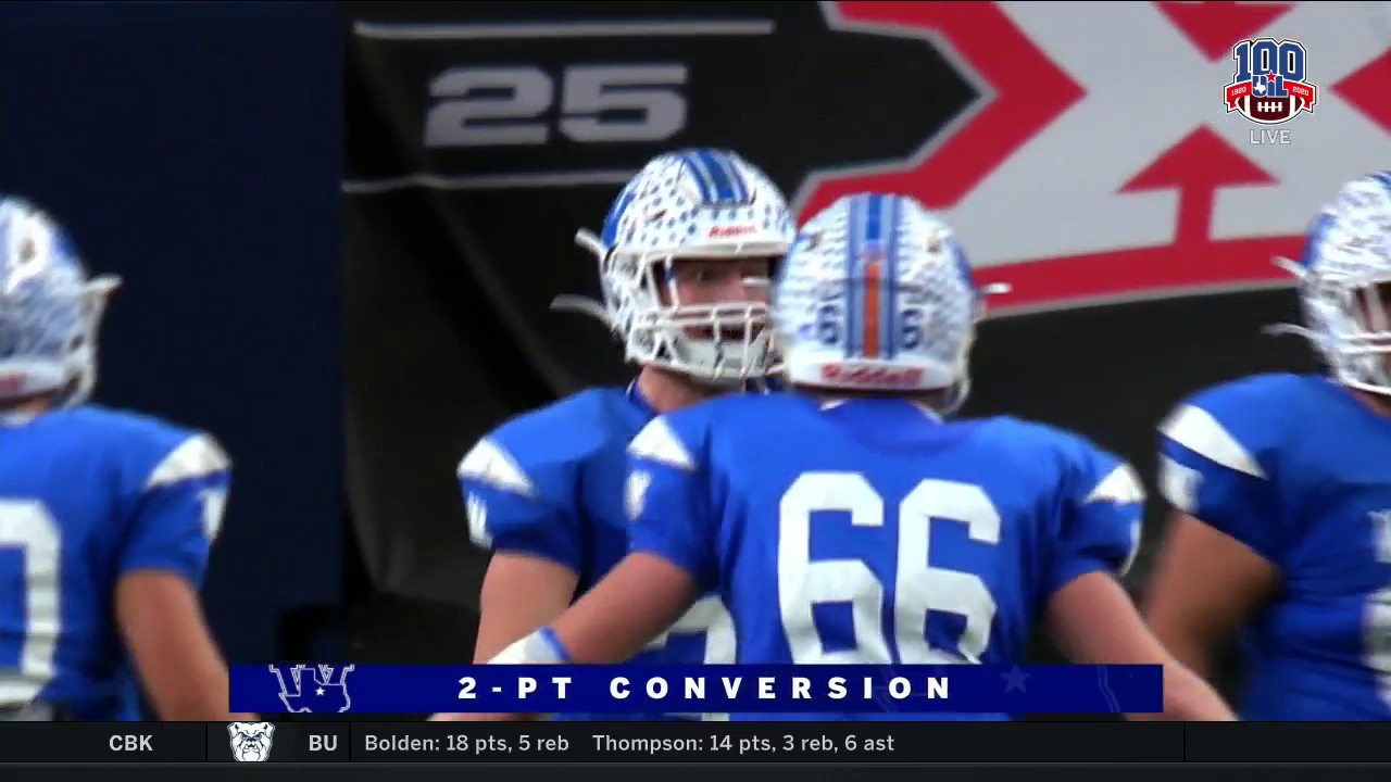 HIGHLIGHTS: Windthorst 2-Point Conversion for the Lead | UIL State Championship