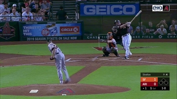 Goldschmidt clubs career home run No. 200