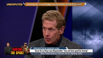 Oscar De La Hoya says Floyd Mayweather has not been good for boxing | UNDISPUTED