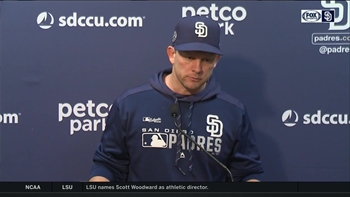 Andy Green on Fernando Tatis Jr's effort in first game as leadoff hitter