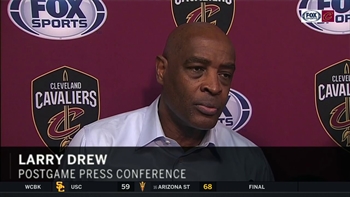 Coach Drew liked Cleveland's ball movement, says they made plays down stretch