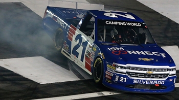 Johnny Sauter wins at Charlotte | 2018 TRUCK SERIES | FOX NASCAR