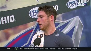 Dubois finds silver lining after earning a point in OT loss to Ducks