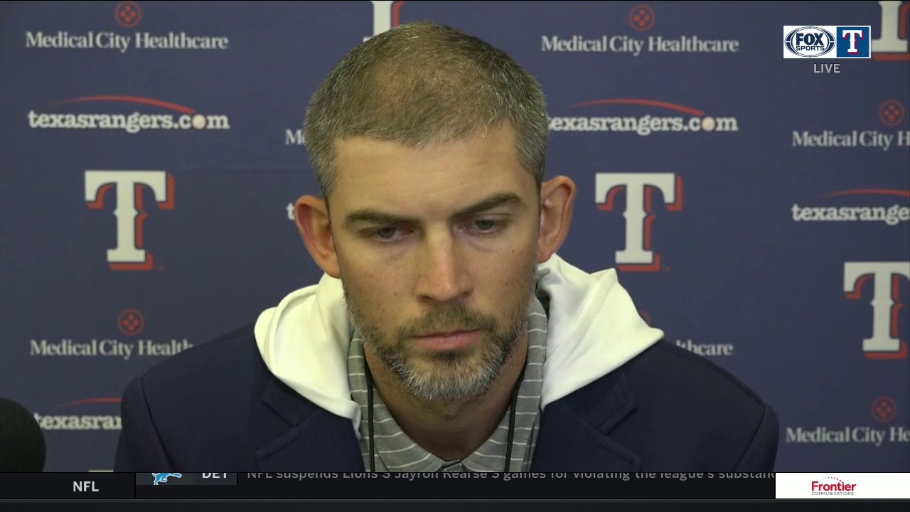 Mike Minor talks tough night vs. San Fransisco