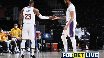 Lakers chance to win the West depends on AD's health — Clay Travis | FOX BET LIVE