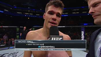 Mickey Gall takes out Sage Northcutt, calls out Dan Hardy | UFC FIGHT NIGHT