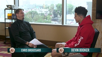 Devin Booker joins 'In The Zone' to talk Kobe, the Suns, and why he said he's better than MJ