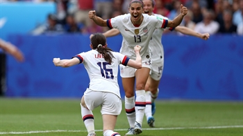 United States' Rose Lavelle doubles the lead vs. Netherlands | 2019 FIFA Women's World Cup™