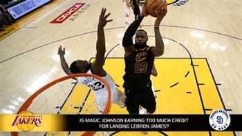 Is Magic Johnson getting more credit than he deserves for LeBron's move to the Lakers?