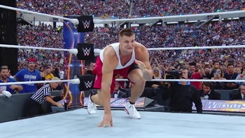 Rob Gronkowski relives his WrestleMania moment | WWE Backstage