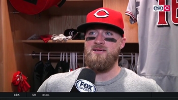 It was no coincidence that Barnhart, Votto, & Winker all went yard