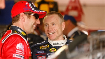 Greg Biffle tells Michael Waltrip his three favorite drivers