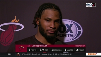 Justise Winslow on his performance: ‘I’m just trying to be aggressive’