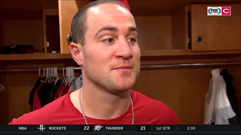 It was a special moment for Scott Schebler to be a part of back-to-back-to-back home runs