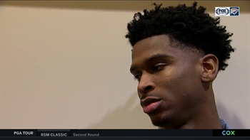 Shai Gilgeous-Alexander talks loss to LA Lakers