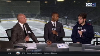 Emil Bemstrom joins Brian and Jean-Luc after OT win over 'Canes