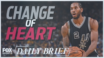 Is Kawhi Leonard having a change of heart?
