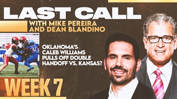 Oklahoma's Caleb William pulling off a double handoff may be the smartest play I've ever seen — Mike Pereira I Last Call Week 7