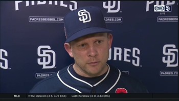 Padres manager Andy Green on Strahm, 5-2 loss