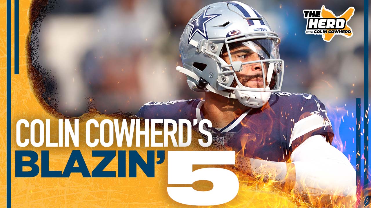 Blazing 5: Colin Cowherd Week 13 NFL Picks 2021 On Fox Sports