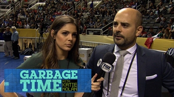 Katie Nolan Goes To Super Bowl Media Day