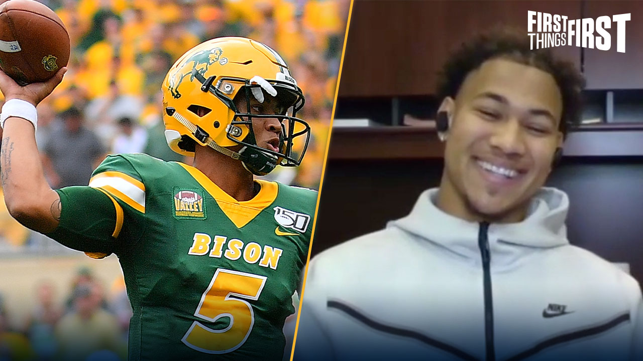 Trey Lance: 'I think I’m the best quarterback in the class and I'm excited to prove it' | FIRST THINGS FIRST