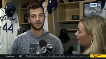 ALDS Game 3: Colin Poche reacts to Tampa Bay's win over Houston