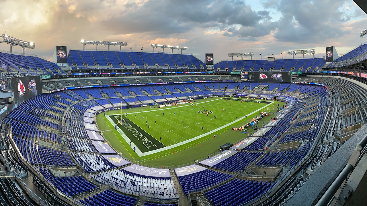 soccer game at m&t bank stadium